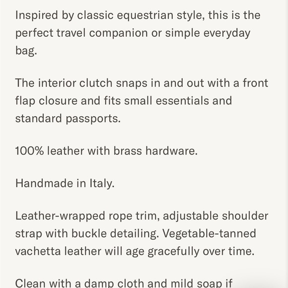 Jenni Kayne Small Saddlebag - Picture 4 of 16